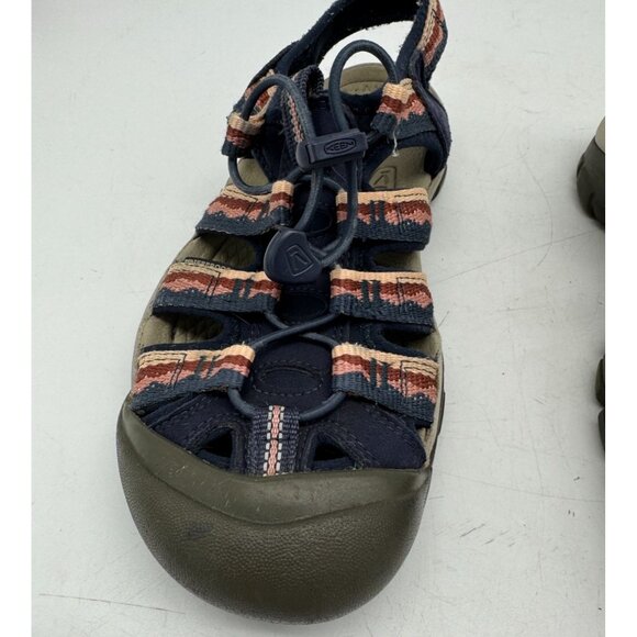 Keen Womens Newport H2 Walking Sandals Size 8 Blue Red Outdoors AW20 Bump Toe - Picture 3 of 15